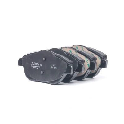 Billede af BOSCH 0 986 494 564 Bremseklodser Low Metallic med anti knirke plade CITROËN: C3 II, C4 II Cactus, III, PEUGEOT: 2008 Stationcar, 208 Hatchback