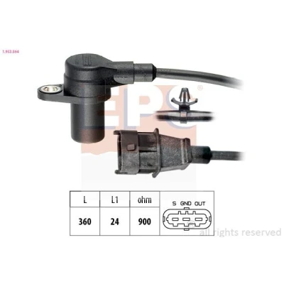 Billede af FACET 9.0564 Impulsensor Made in Italy OE Equivalent HYUNDAI: i30 I Stationcar, i20 II Hatchback, Getz, KIA: RIO 2, cee‘d Hatchback