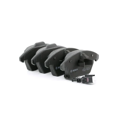 Billede af BOSCH 0 986 424 797 Bremseklodser Low Metallic med indbygget slidsensor anti knirke plade, stempelklips, monteringsvejledning
