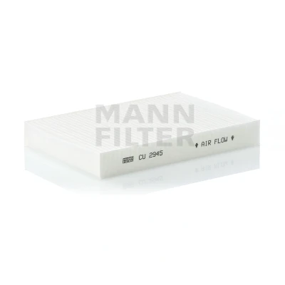 Billede af MANN FILTER CU 2945 Kabinefilter Partikelfilter 230 158 30 RENAULT: CLIO 2, Kangoo II Express, Megane I Grandtour