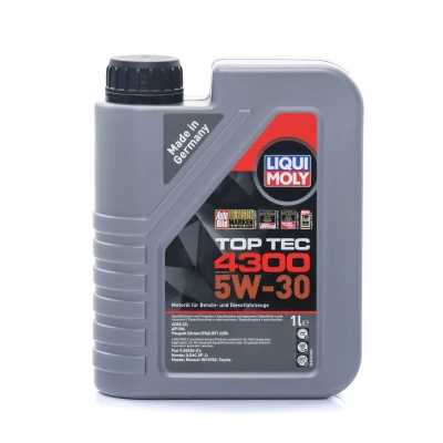 Billede af Motorolie LIQUI MOLY TOP TEC 4300 5W30 1L