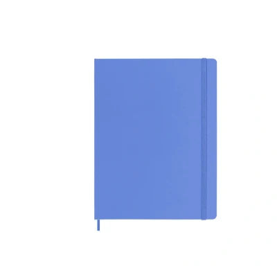 Billede af Moleskine Notesbog XL Blank Hårdt omslag Hydrangea Blue