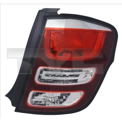Billede af TYC 11 12555 01 2 Baglygter højre ydre del uden lampeholder CITROËN: C3 II