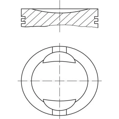 Billede af Stempel MAHLE ORIGINAL 009 36 00