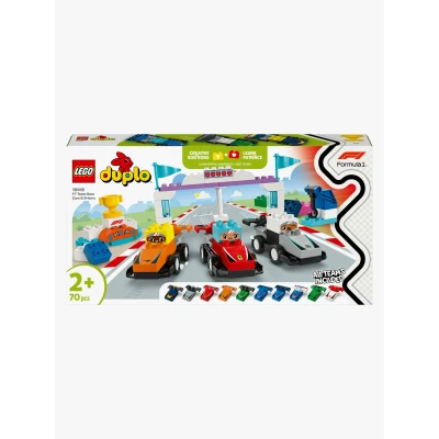 Billede af LEGO DUPLO Town 10445 F1 teams med racerbiler og kørere