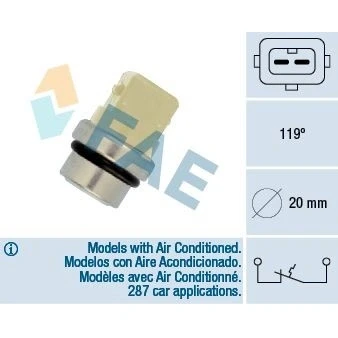 Billede af EPS 1.840.074 Temperaturkontakt