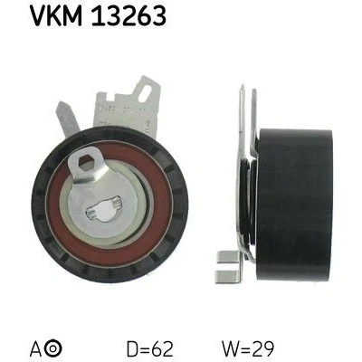 Billede af SKF VKM 13263 Strammehjul, tandrem PEUGEOT: 307 SW, 407 Sedan, CITROËN: C5 3