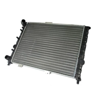 Billede af THERMOTEC D7D005TT Radiator Aluminium, plastik til køretøjer uden klimaanlæg 415 520 34 manuelt gear Mekanisk fuget køleripper