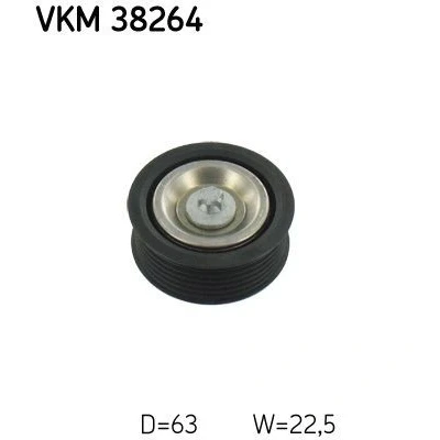 Billede af SKF VKM 38264 Remstrammerhjul MERCEDES BENZ: E klasse T modell