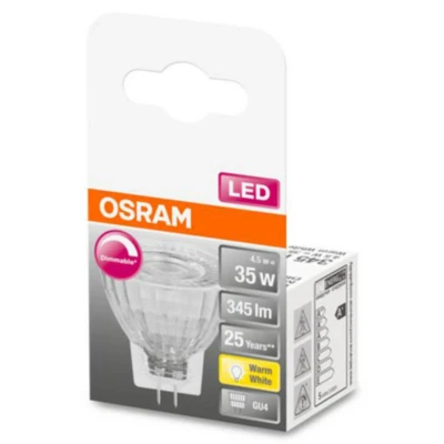 Billede af OSRAM LED reflektor GU4 MR11 4,5W 927 36, dæmpbar