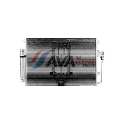 Billede af AVA COOLING SYSTEMS MS5724D Kondensator med tørrer Aluminium 715, 677mm R134a, R1234yf