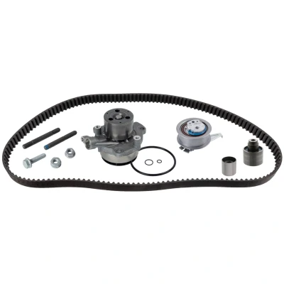 Billede af FEBI BILSTEIN 181598 vandpumpe + Tandremssæt med add on materiale, regulerbar 145 VOLKSWAGEN: Passat B8 Variant