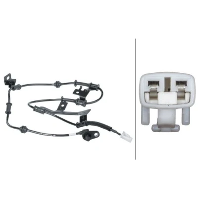 Billede af HELLA 6PU 012 679 731 ABS sensor venstre foraksel med holder aktiv 2 870 12