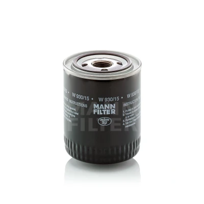 Billede af MANN filter W 930/15 Oliefilter 1 12 UNF Påskruet