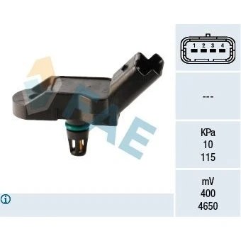 Billede af FAE 15035 Sensoren med integreret lufttemperatursensor PEUGEOT: 207 Hatchback, 307 206 CITROËN: C5 III Stationcar, 3, C3 II
