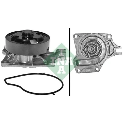 Billede af INA 538 0574 10 Vandpumpe med remskive til multi v remsdrift MAZDA: 2 Hatchback