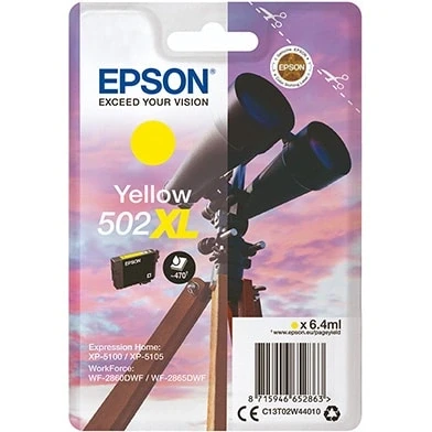 Billede af Epson 502XL Yellow Original Blækpatron