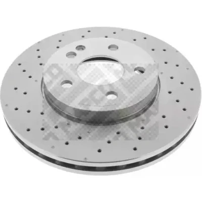 Billede af MAPCO Bremseskive MERCEDES BENZ: A klasse, B CLA Coupe foraksel 28mm 5 112mm perforeret/indv. ventileret 45844 2464212512,A2464212512