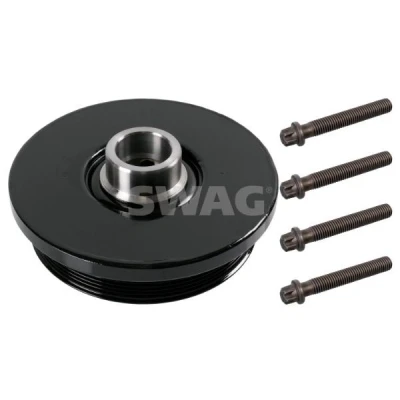 Billede af SWAG 33 10 2736 Remskive Krumtapaksel 6PK 196,5 med skruer BMW: 3 Touring, Sedan