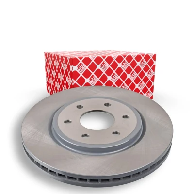 Billede af FEBI BILSTEIN 108466 Bremseskiver foraksel 295 28 6 114,3 indvendigt ventileret coatet NISSAN: NP300 Navara Pick up