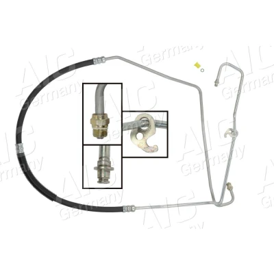 Billede af AIC 58447 Hydraulikslange, styretøj fra hydraulikpumpe til tandstang FORD: Fusion Stationcar, FIESTA 5