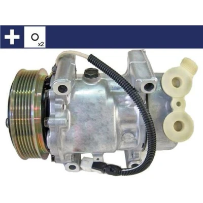 Billede af MAHLE ORIGINAL ACP 357 000S Kompressor SD6V12 12 PAG 46 R 134a med tætningsring PEUGEOT: 206 Hatchback