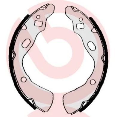Billede af BREMBO S 30 507 Bremsebakker 170 26
