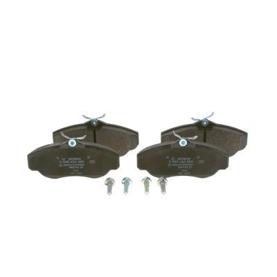 Billede af BOSCH 0 986 424 565 Bremseklodser Low Metallic med anti knirke plade, skruer tilbehør LAND ROVER: Range Rover 2