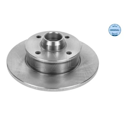 Billede af MEYLE 115 523 1005 Bremseskiver bagaksel 226 10 4 100 fuldstændigt ORIGINAL Quality VOLKSWAGEN: GOLF 2, 3, Polo III Hatchback