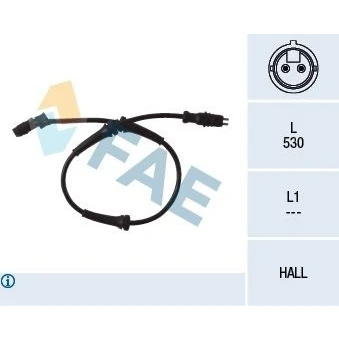 Billede af ABS Sensor FAE 78099