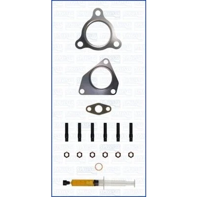 Billede af AJUSA JTC11487 Montagesæt, lader with studs, syringe oil med pakninger monteringsvejledning AUDI: A6 C6 Avant, A4 B7 Avant