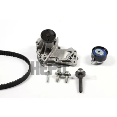 Billede af HEPU PK02552 Vandpumpe + Tandremssæt med skruer 117 FORD: FIESTA 6, MONDEO 4 Turnier, C Max 2, VOLVO: V50, S40 II, C30