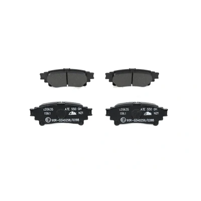 Billede af ATE Ceramic 13.0470 5635.2 Bremseklodser uden indbygget slid advarselskontakt LEXUS: RX III, TOYOTA: Prius Plus