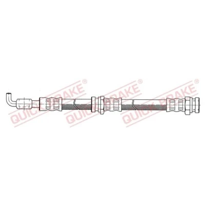 Billede af QUICK BRAKE 50.970 Bremseslange 410 MAZDA: MX 3