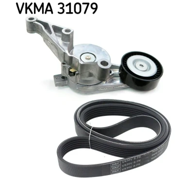 Billede af SKF VKMA 31079 Kileribberem VOLKSWAGEN: Golf 5, Touran I, Caddy 3, SEAT: Leon II Hatchback, Altea, Toledo SKODA: Octavia 2 Combi