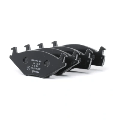 Billede af BREMBO P 85 024 Bremseklodser Ekskl. slidadvarselskontakt med tilbehør VOLKSWAGEN: Polo II Hatchback, III Classic