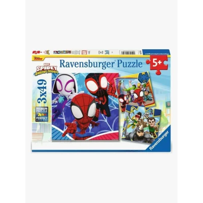 Billede af Ravensburger Marvel Spidey and His Amazing Friends Puslespil 3x49 Brikker