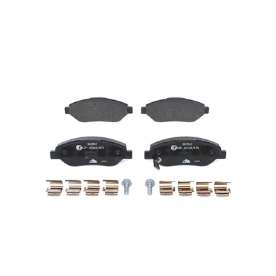 Billede af ATE 13.0460 3841.2 Bremseklodser med akustisk advarsel for slid bremsecaliperskruer tilbehør OPEL: Corsa D Hatchback