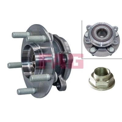 Billede af FAG 713 6159 80 Hjullejesæt Billede svarer til leveringsomfang 138,80, 90,90 MAZDA: 3 Hatchback, Sedan