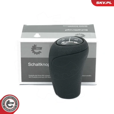 Billede af ESEN SKV 63SKV061 Gearknop 5 gears Læder MAZDA: 6 Sedan, 5, 3 Hatchback