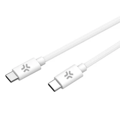 Billede af Celly USB C kabel USBCUSBCCOTTWH Hvid 1,5 m Autoudstyr