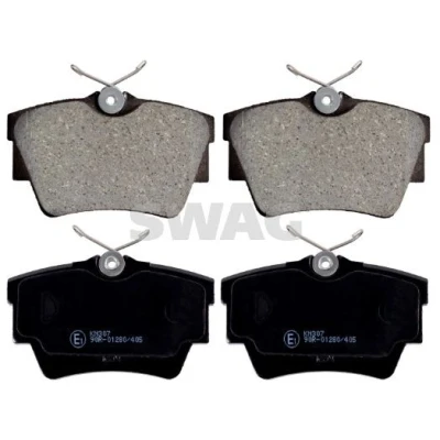Billede af SWAG 60 91 6472 Bremseklodser bagaksel Ekskl. slidadvarselskontakt RENAULT: TRAFIC 3, CLIO 2, 2 Kasten, OPEL: Vivaro A Combi, B Combi