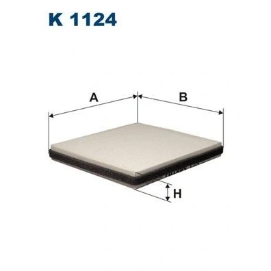Billede af FILTRON K 1124 Kabinefilter Partikelfilter 215 210 25