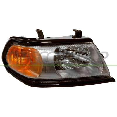 Billede af PRASCO MB1584813 Forlygter højre H4 chrom/sort uden indstillingsmotor for LWR