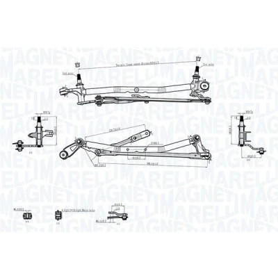 Billede af Viskerarmstang MAGNETI MARELLI 085570736010