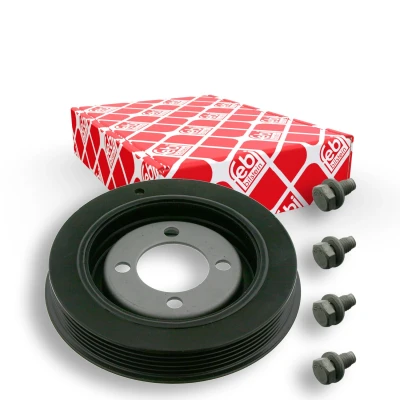 Billede af febi BILSTEIN 33787 Remskive Krumtapaksel 5PK 142 4 med skruer Plus
