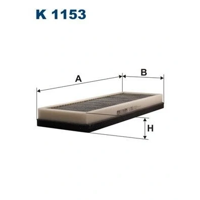 Billede af FILTRON K 1153 Kabinefilter Partikelfilter 388 139 40