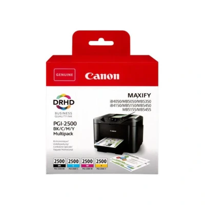 Billede af Canon PGI 2500 bk c m y blækpatron 57.8 ml original 9290B004 / 9290B006
