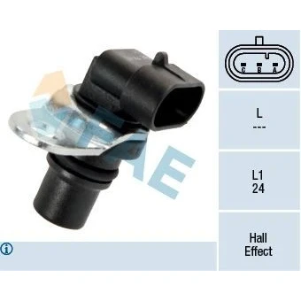 Billede af EPS 1.953.343 Sensoren Made in Italy OE Equivalent OPEL: Astra G CC, Caravan, Combo C Tour