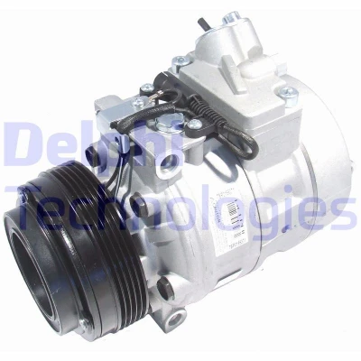 Billede af DELPHI TSP0159371 Kompressor Denso 7SBU16C PAG 46 med kompressorolie BMW: 5 Sedan, 3 Touring